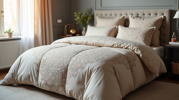 Transformez votre chambre avec une couette imprimée élégante